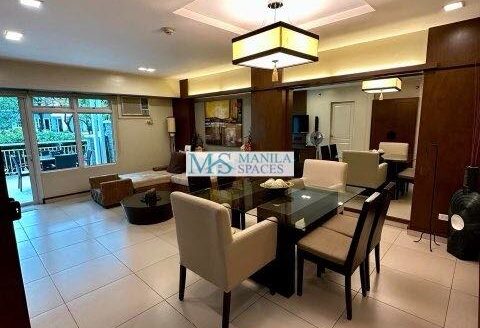 1-BR garden unit for rent in Two Serendra, Bonifacio Global City