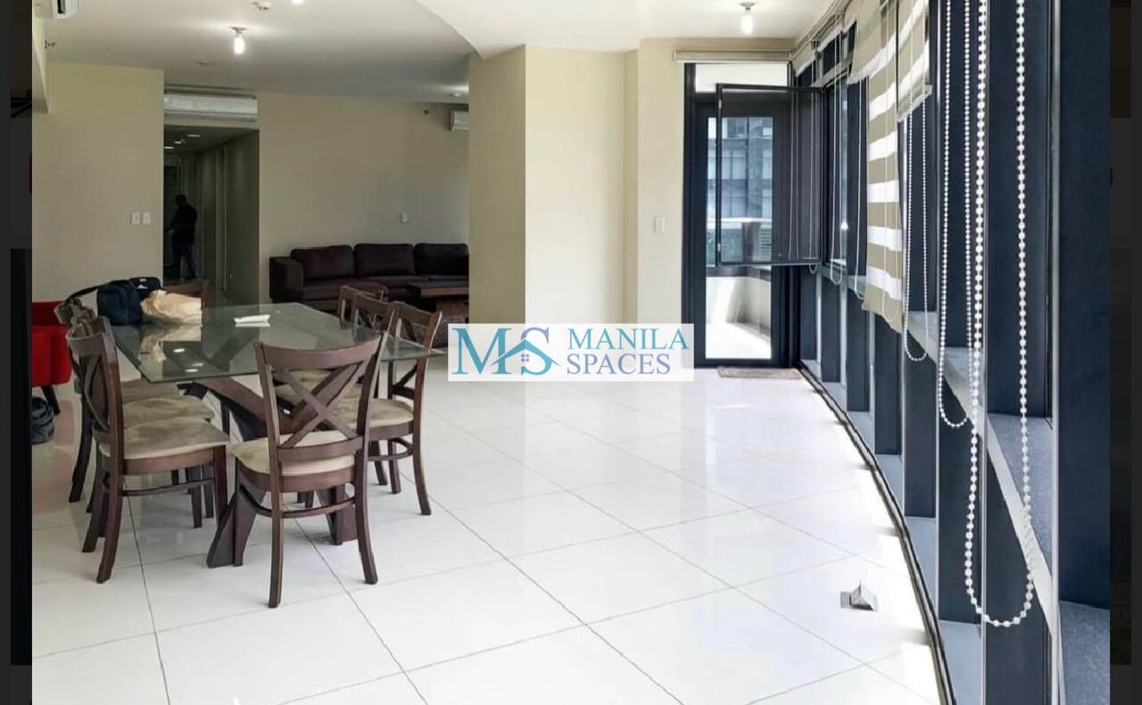 Furnished 3-Bedroom unit for rental in Arya Residences, BGC