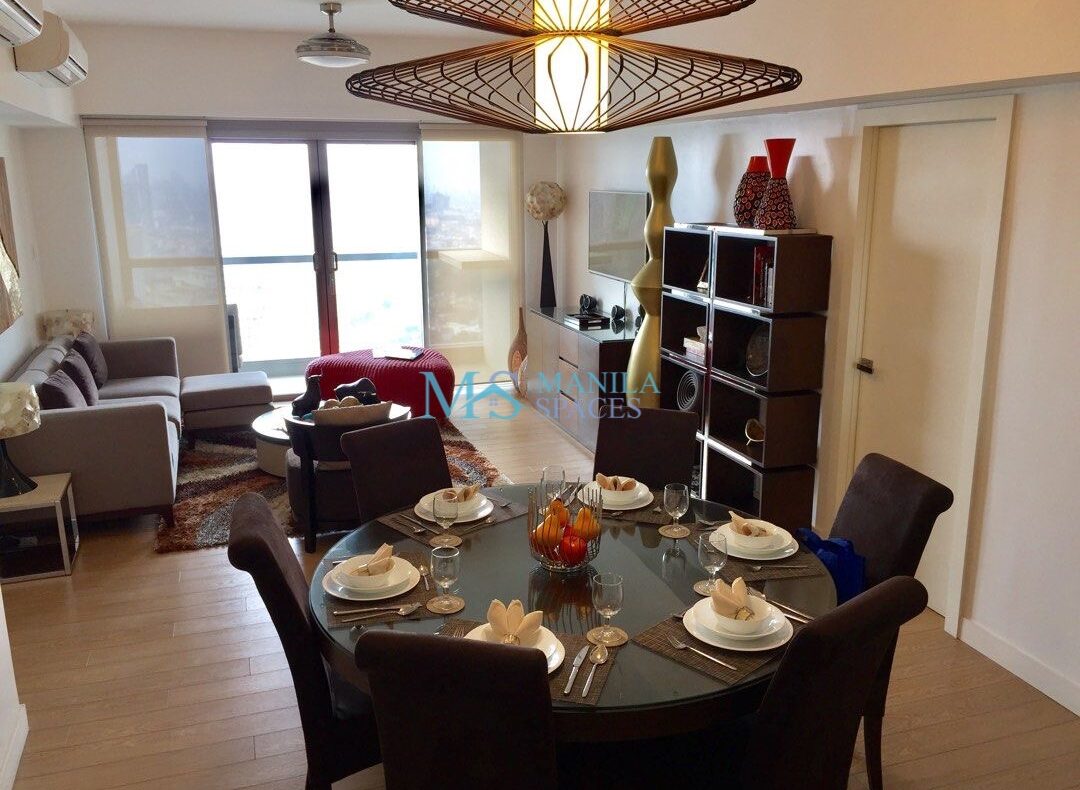 Furnished 3-Bedroom unit at One Shangri-La Place, Ortigas