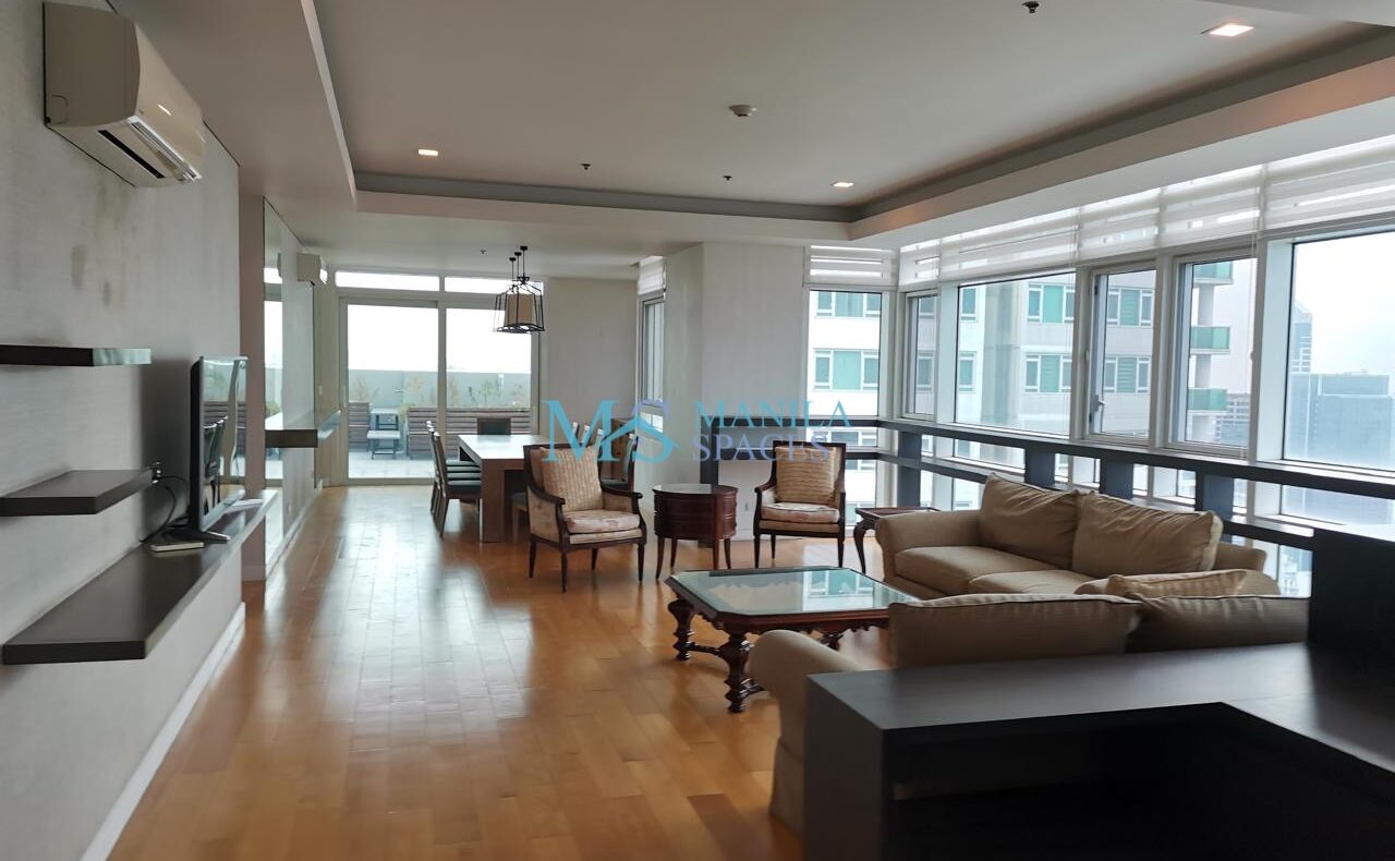 Penthouse 3 Bedroom unit For Rent at Park Terraces, Makati