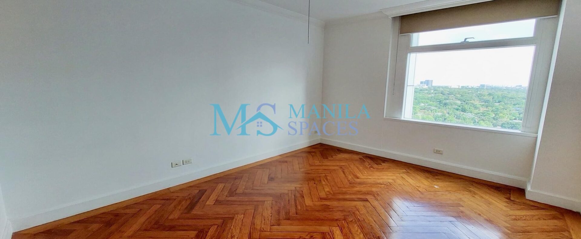 One Roxas Triangle: Unfurnished 3-Bedroom unit in Makati