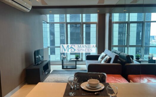 Furnished 1-Bedroom Flat in Blue Sapphire Residences, BGC