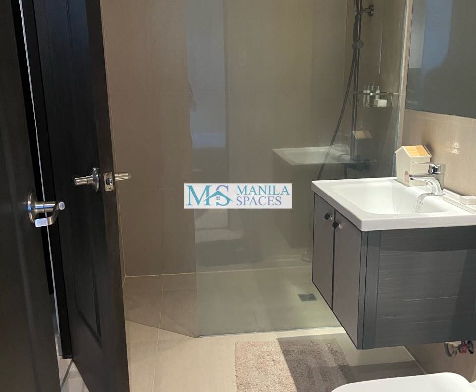 Furnished 1-Bedroom Flat in Blue Sapphire Residences, BGC