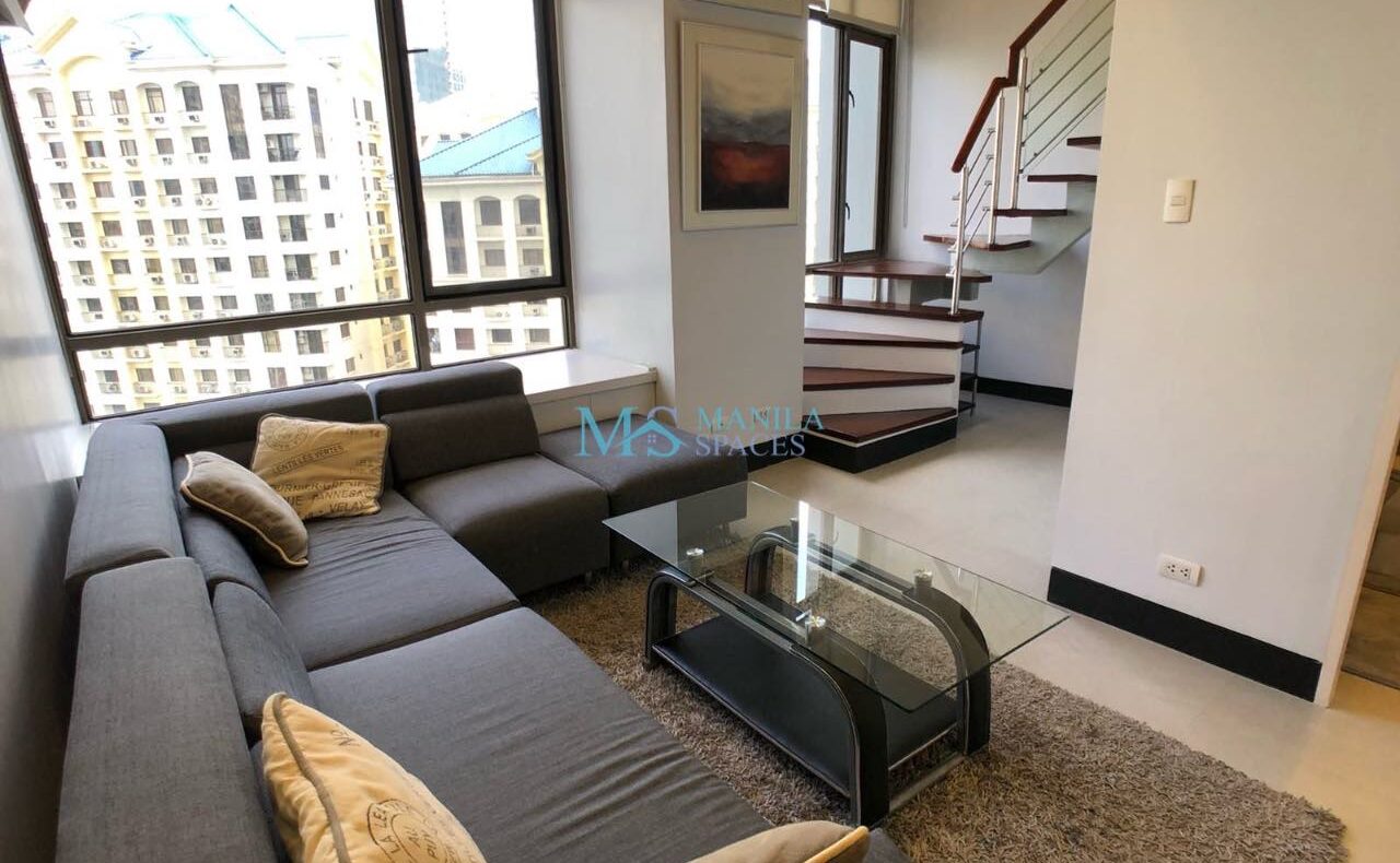 Loft 1-Bedroom Furnished Apartment at Bellagio Tower, BGC