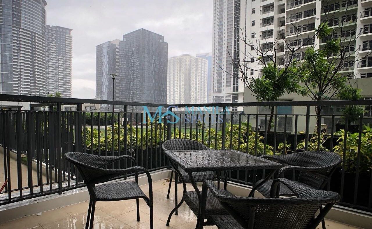 Garden Furnished 1-Bedroom Apartment at One Maridien, BGC