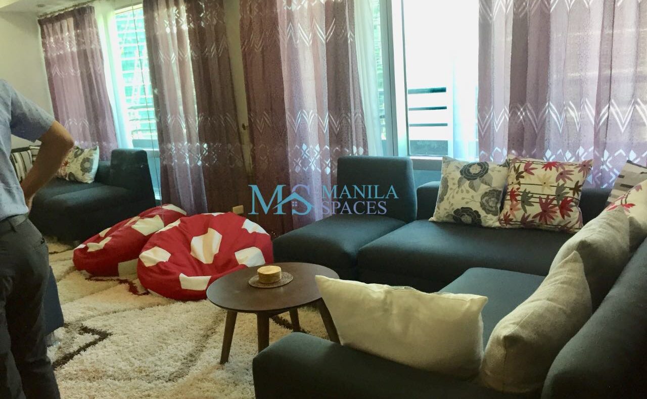 Furnished 1-Bedroom for Rental at One Mckinley Place, BGC