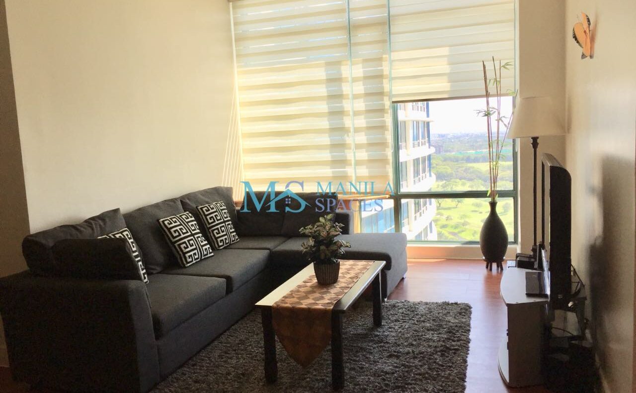 Furnished 1-Bedroom with Golf Course View at Bellagio Tower