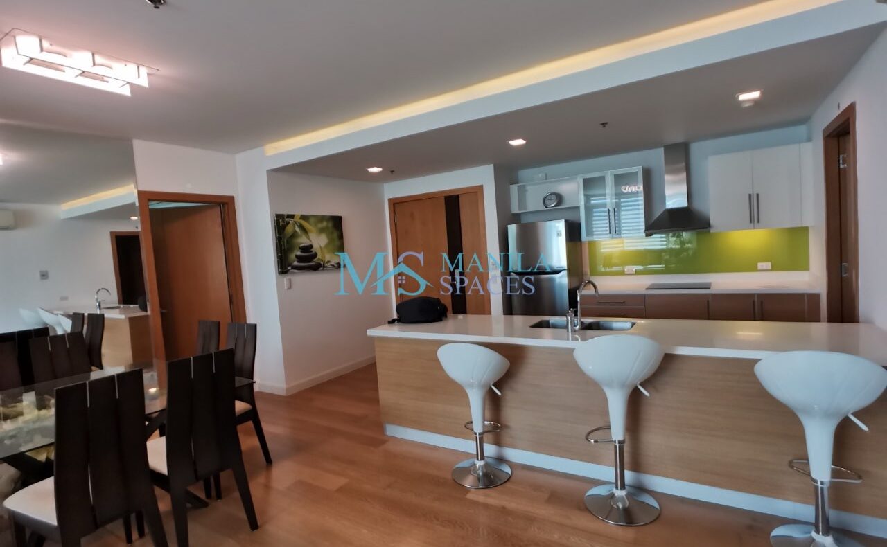 For Rent: High Floor 2-BR apartment at Park Terraces, Makati City